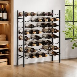 Practical 48 Bottle Wine Rack for Home Use