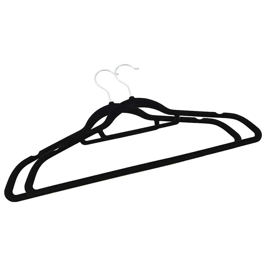 100 Pack of Velvet Clothes Hangers