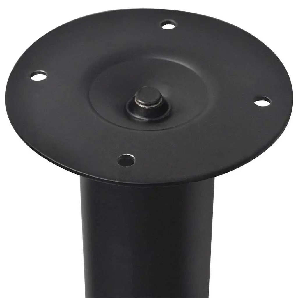 Telescopic Table Legs 4 pcs Black Adjustable 710–1100 mm Replacement Bar Desk