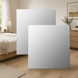 Practical Square Mirrors for Any Room 50x50cm