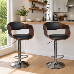 Black Bar Stools Set: Perfect for Your Home Bar