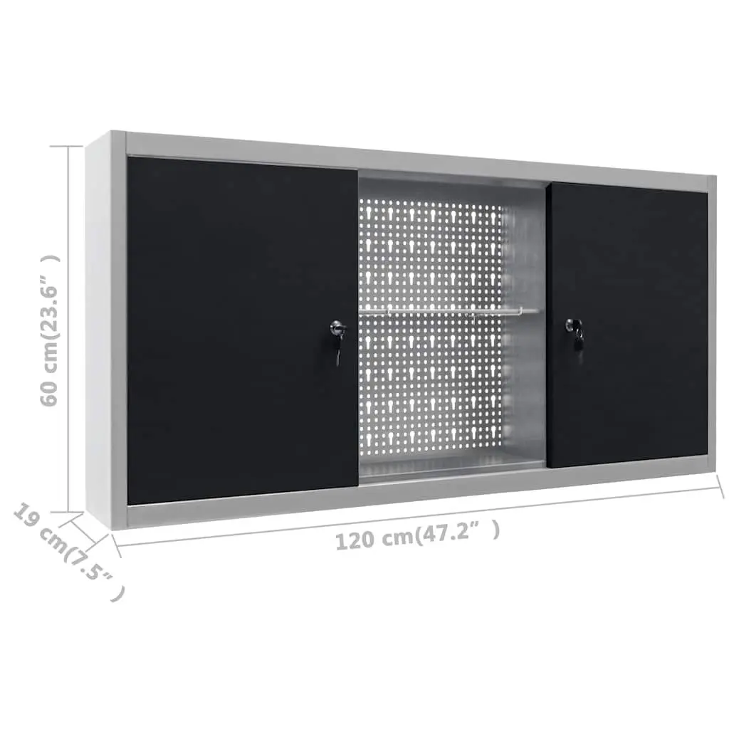 Workbench with Wall Panels for Home and Garage