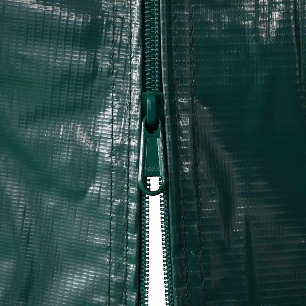 Garage Tent Storage Water-resistant PVC 1.6 x 2.4m Green Galvanised Steel Carport Shelter