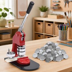 58mm Badge Maker for Home Crafts and DIY Projects