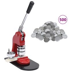 Practical 44mm Button Maker Machine with Complete Accessories