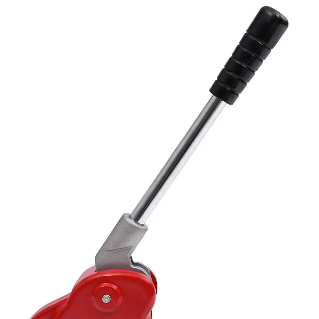 Button Maker Machine 44mm Red Badge Maker with Circle Cutter