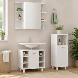 Functional 3-Piece Bathroom Furniture Set for Everyday Use