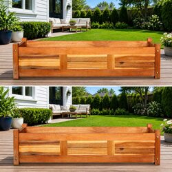 Wooden Raised Beds for Practical Gardening Solutions