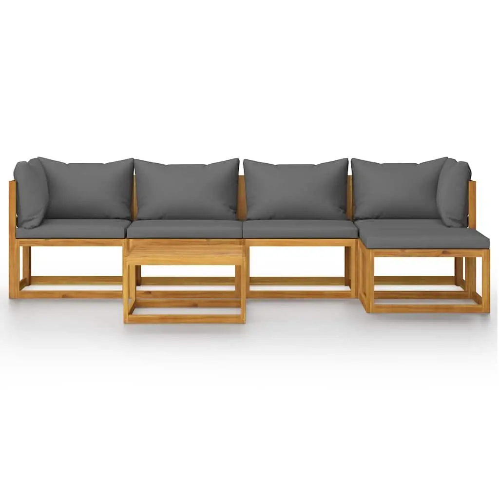 Outdoor Garden Lounge Set 7 Piece with Coffee Table