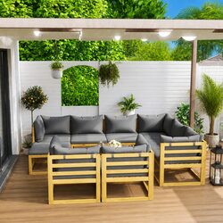 Versatile 10-Piece Garden Lounge Set for Any Home