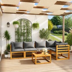 Practical Outdoor Lounge Set for Gardens and Patios