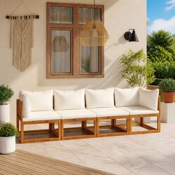Ideal 4-Seater Garden Sofa for Relaxing Outdoors