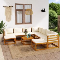 Versatile 11-Piece Outdoor Lounge Furniture Set