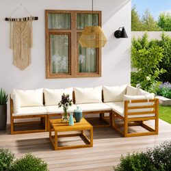 Practical Outdoor Lounge Set for Gardens and Patios