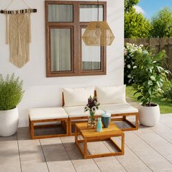 Versatile 4-Piece Garden Lounge Set for Relaxation