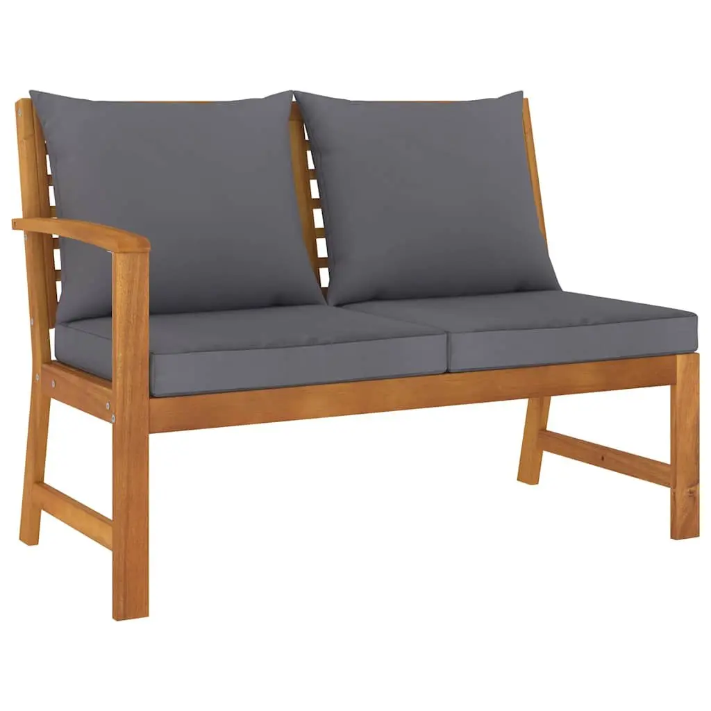 4 Piece Garden Lounge Set with Cushions Coffee Table Outdoor Patio Furniture
