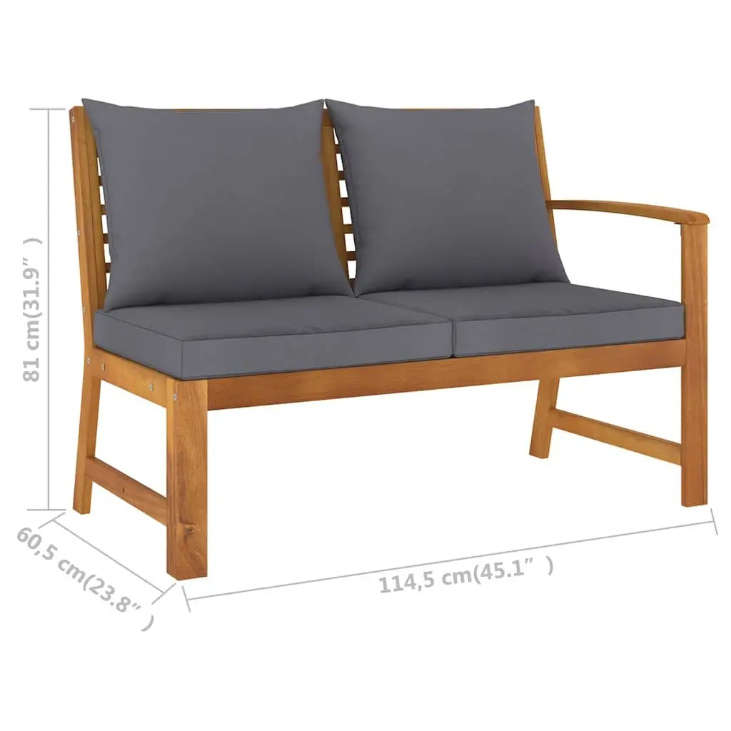 4 Piece Garden Lounge Set Outdoor Furniture Patio Sofa Coffee Table with