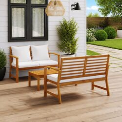 3 Piece Lounge Set for Various Outdoor Settings