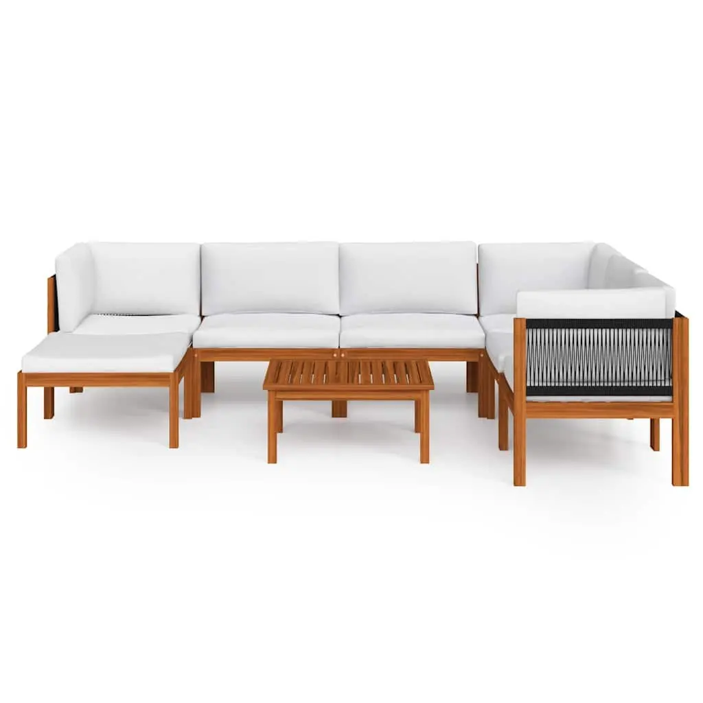 8 Piece Garden Lounge Set for Relaxation