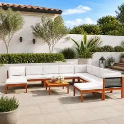 11 Piece Garden Lounge Set: Perfect for Your Outdoor Gatherings