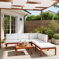 Practical 6-Piece Lounge Set for Your Outdoor Living