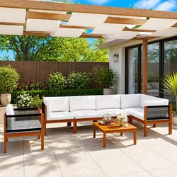 Practical 7 Piece Outdoor Sofa Set for Your Home
