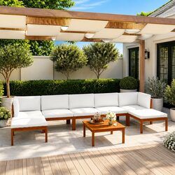Ideal 8 Piece Lounge Set for Outdoor Gatherings