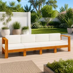 Comfortable 4-Seater Outdoor Sofa for Any Setting