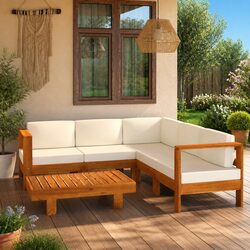Versatile 6-Piece Garden Lounge Set for Any Space