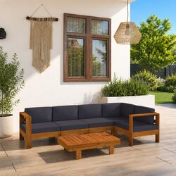 Versatile 6 Piece Garden Lounge Set for Your Outdoor Needs