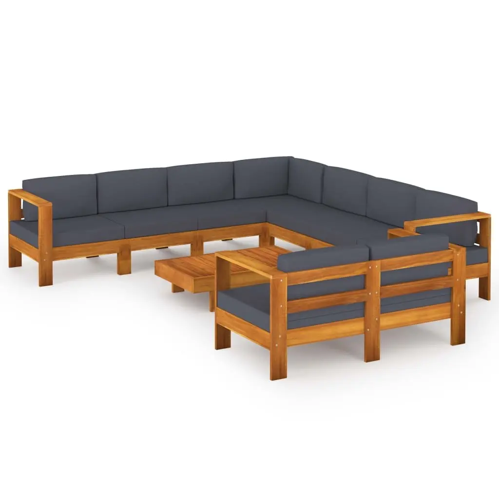 9-Piece Garden Lounge Set for Relaxation