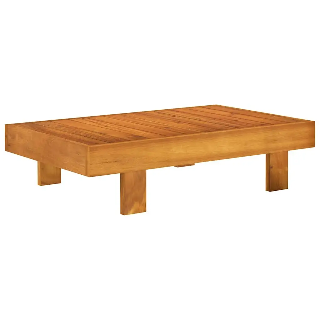 10 Piece Outdoor Furniture Set Solid Acacia Wood Grey Cushions Garden Lounge