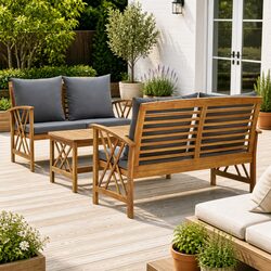 Ideal 3 Piece Lounge Set for Your Patio or Garden