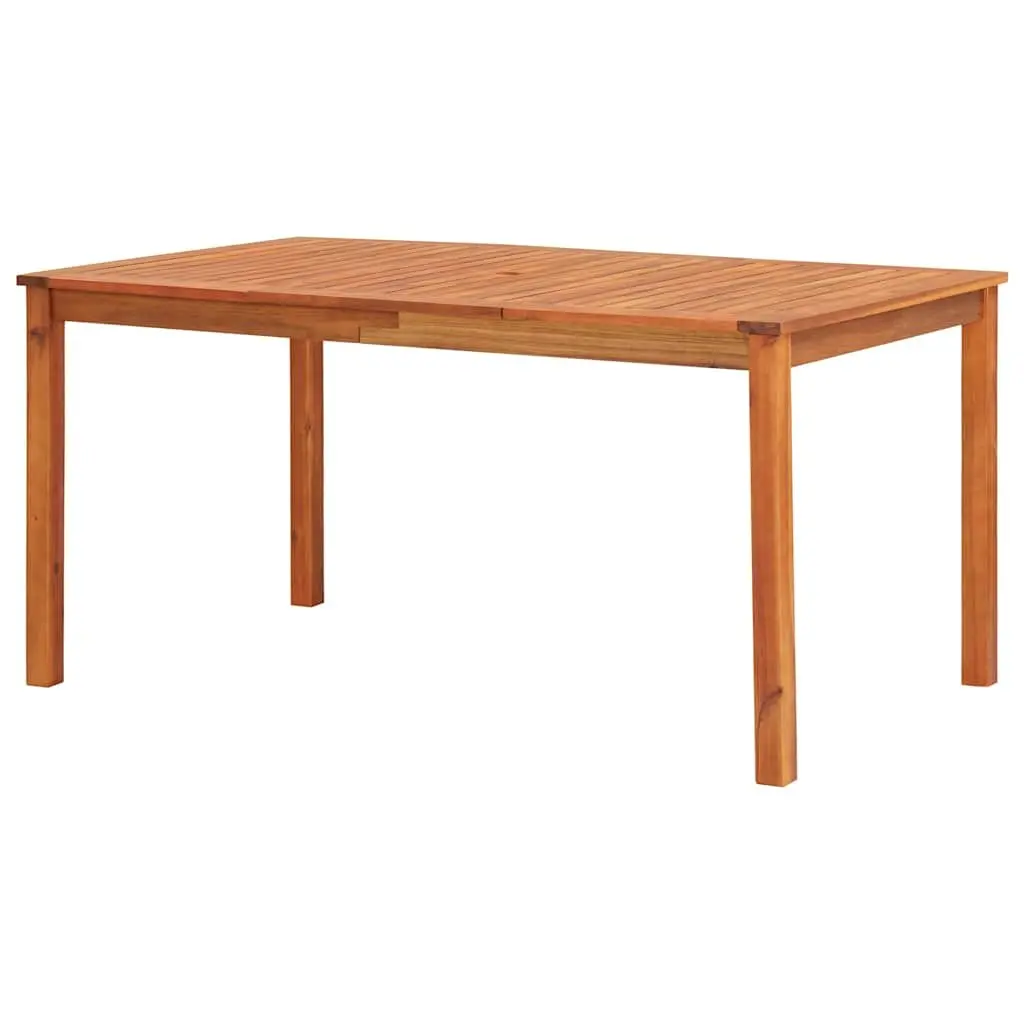 Garden Dining Set 5 Piece Outdoor Patio Furniture Acacia Wood Table Chairs