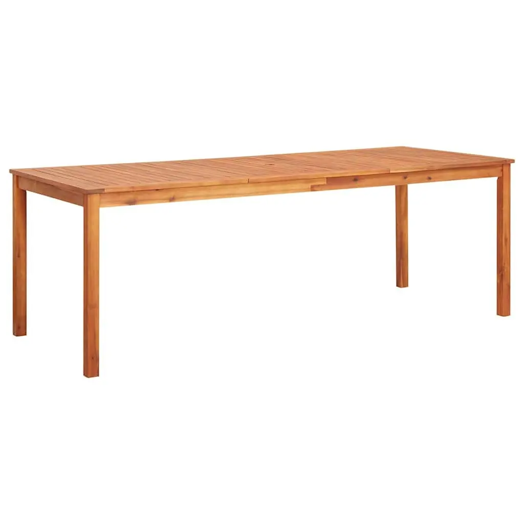 9PieceGardenDiningSetOutdoorFurnitureGreySolidAcaciaWoodTableandChairswithCushions