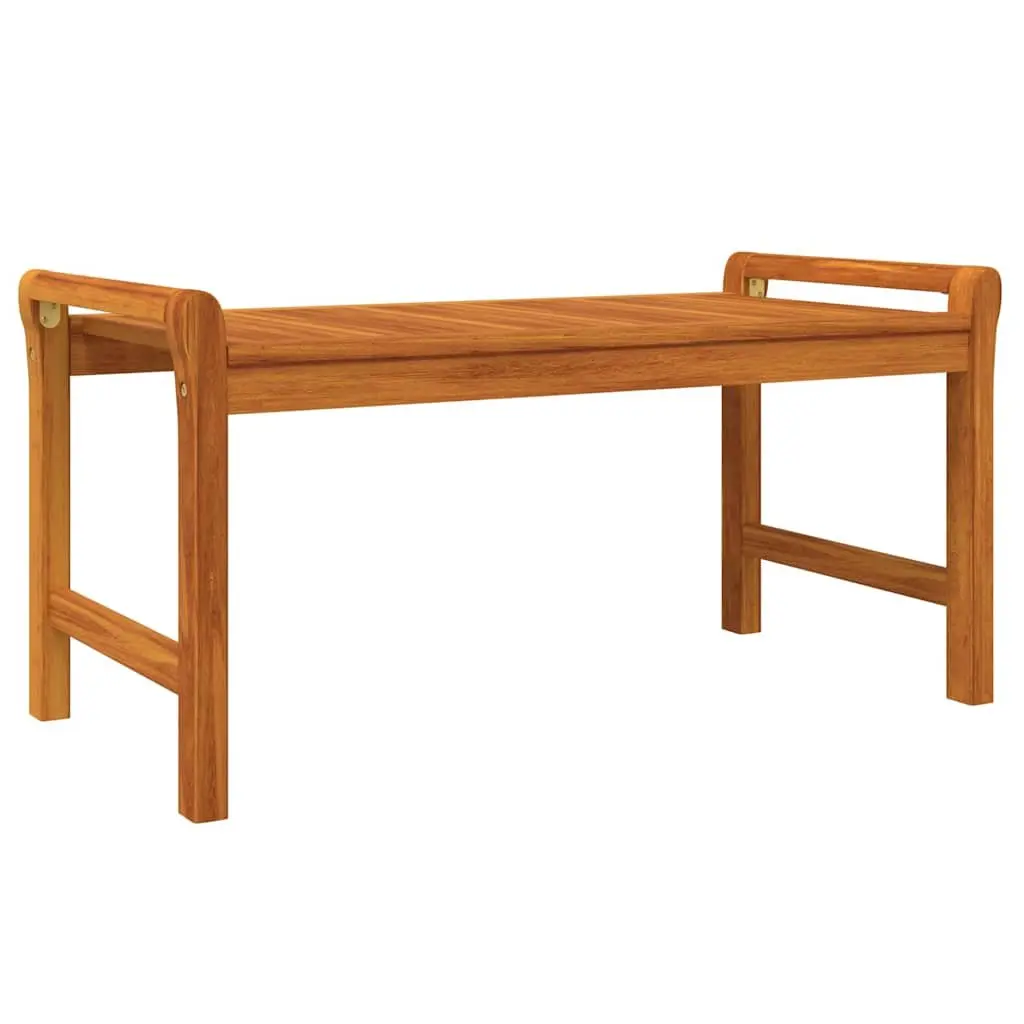 5 Piece Outdoor Garden Lounge Set Solid Acacia Wood Brown with Cushions
