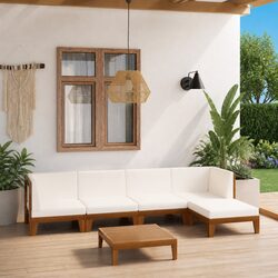 Practical 6-Piece Outdoor Lounge Set with Table