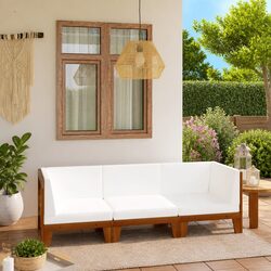 Ideal for Outdoor Gatherings: 3 Piece Lounge Set