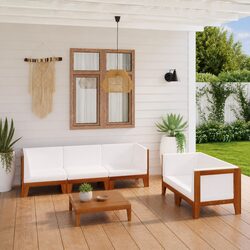 6-Piece Garden Lounge Set for Everyday Use