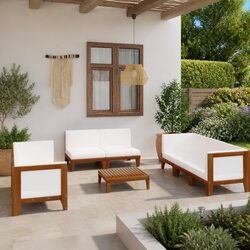 Versatile Garden Lounge Set - 9-Piece Outdoor Furniture
