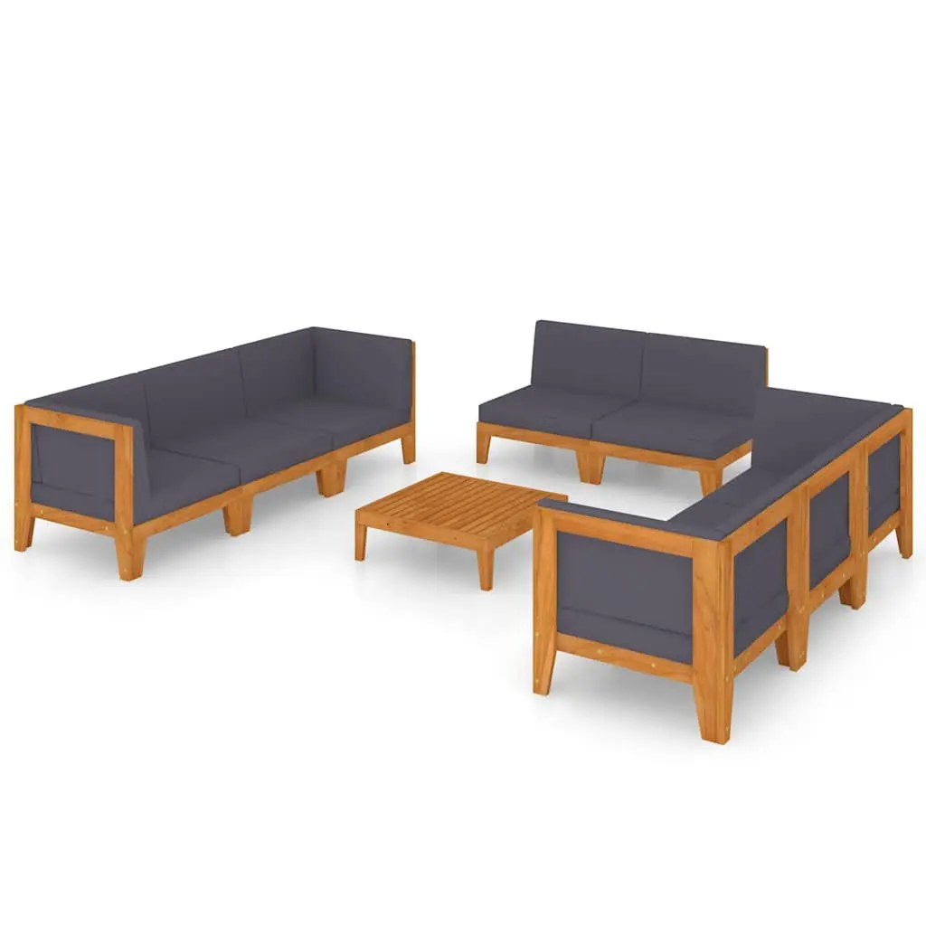 9 Piece Garden Lounge Set for Outdoor Living