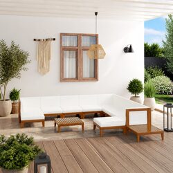 Practical 12 Piece Garden Lounge Set for Everyday Use