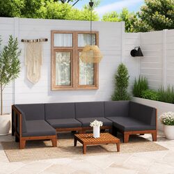 Practical 7 Piece Garden Lounge Set for Every Outdoor Space
