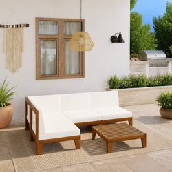 Practical 5 Piece Garden Lounge Set for Your Patio