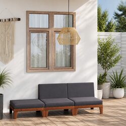 Practical 3 Piece Lounge Set for Your Garden