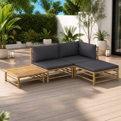 Ideal Bamboo Lounge Set for Your Outdoor Living
