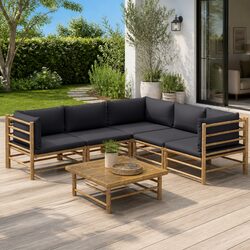 Ideal 6 Piece Lounge Set for Your Outdoor Gatherings