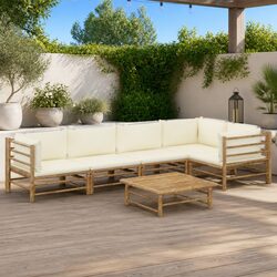 Versatile Bamboo Lounge Set Perfect for Your Outdoor Area