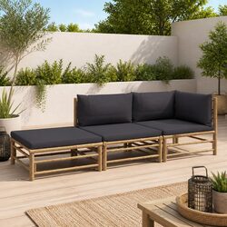 Bamboo Lounge Set for Outdoor Gatherings