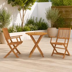 Versatile Folding Garden Dining Set for Outdoor Use